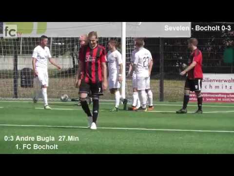 Niederrheinpokal 1. Runde:  SV 19 Sevelen - 1. FC Bocholt 1:7 (1:4)