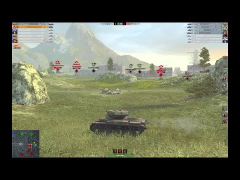 WoT Blitz - T69 Good team play saves the game