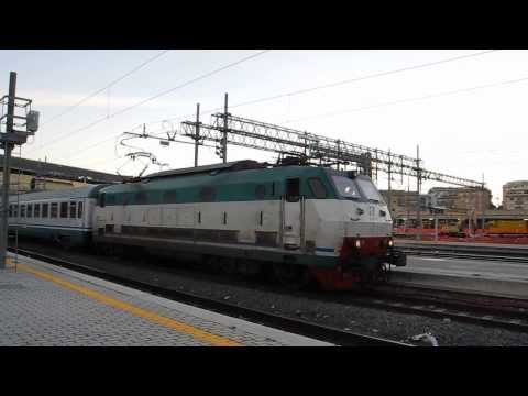 Avviamento E444.108 con IC 1594 (Napoli Cle - Milano Cle)
