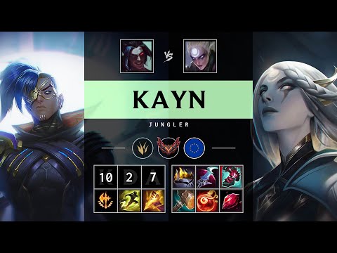 Kayn Jungle vs Diana - EUW Grandmaster Patch 25.05