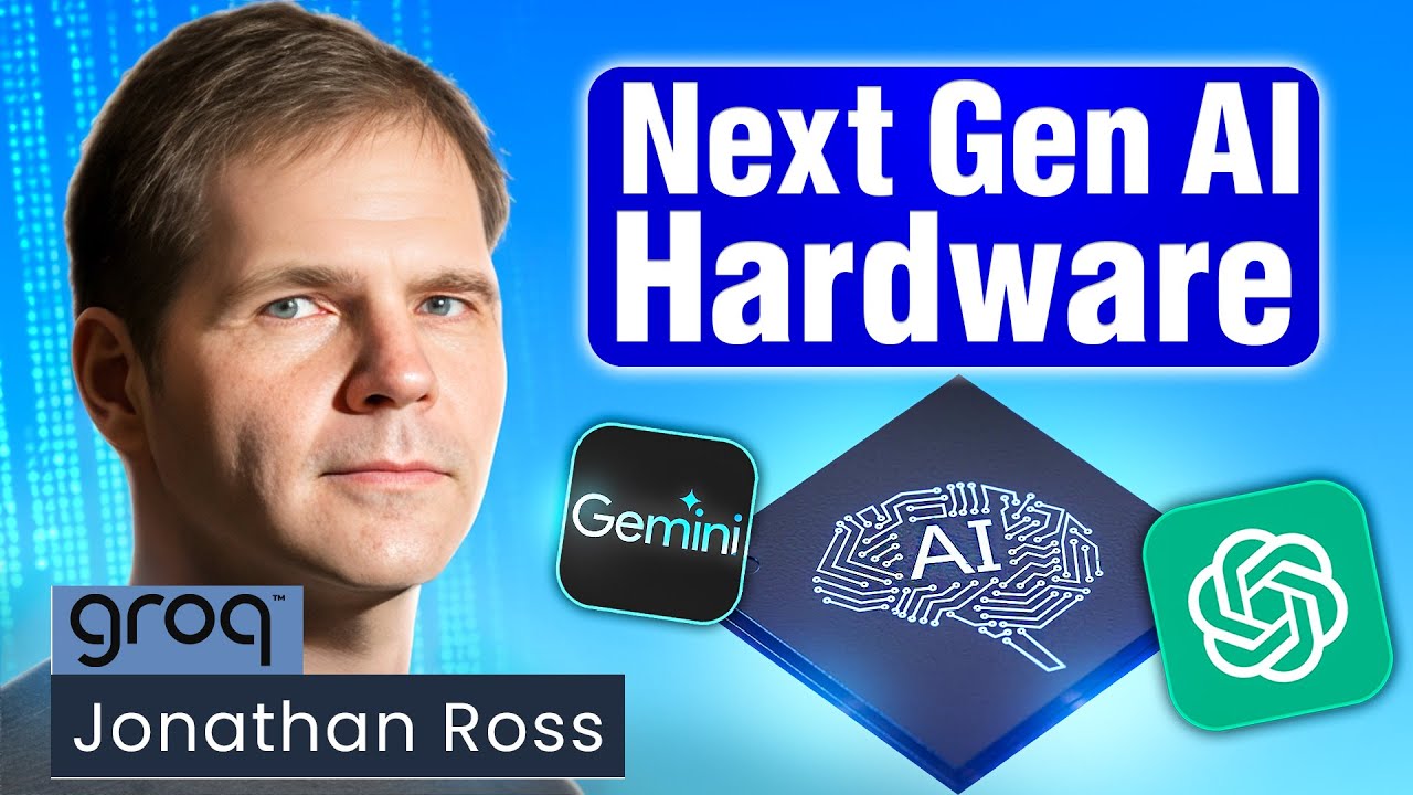 Groq CEO Jonathan Ross - Tech Giants in the Generative AI Age