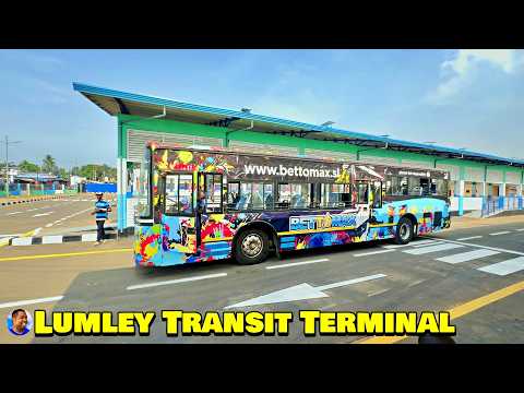 Newly Constructed LUMLEY TRANSIT TERMINAL 🇸🇱 Vlog 2024 - Explore With Triple-A