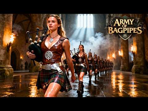 Highland Oath – Epic Scottish Bagpipes Inside the Castle | Cinematic Celtic Music