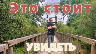 The longest suspension bridge in Lithuania