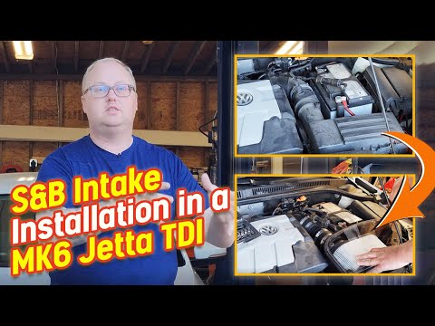 Installing S&B Intake in a MK6 Jetta TDI