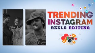 Instagram Trending Reels Video Editing tutorial in Alight motion || Black Screen Lyrics Editing 🥀🖤