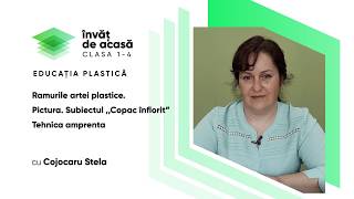 Subiectul ,,Copac înflorit” Tehnica amprenta