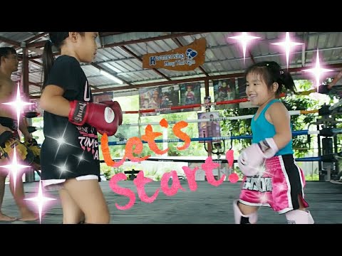เรมินะ รีนะซ้อมทุกวัน Muay Thai Training! ガチガチガード！【ムエタイ】