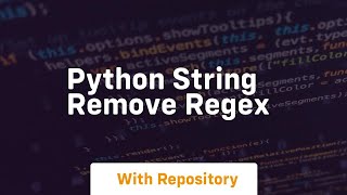 Download the video "python string remove regex"