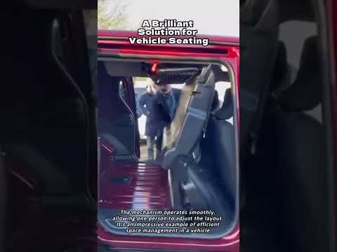 Incredible Folding Seats Maximize Cargo Space