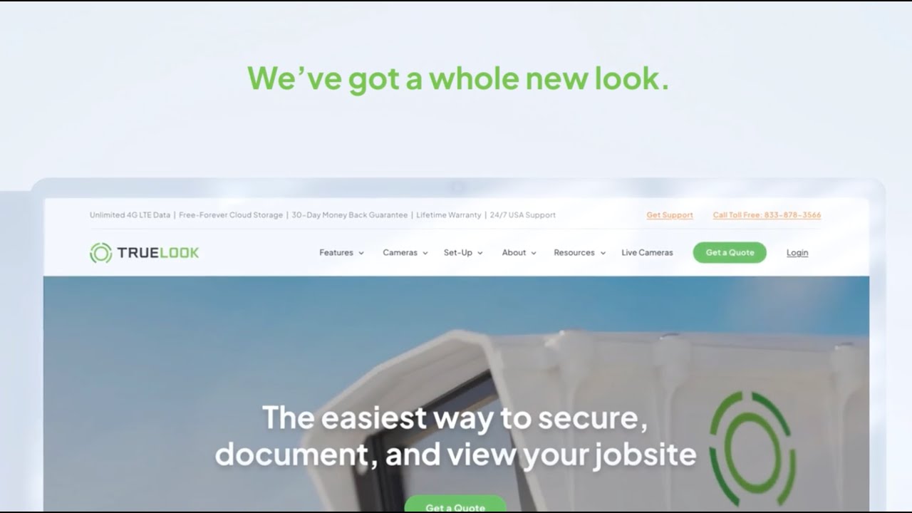 TrueLook Launches New Website Redesign