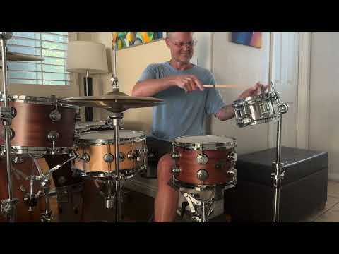 5”x6” (6” diameter) Dunnett Chrome over Steel Snare - Only one in the world! image 9
