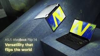 Video 1 of Product ASUS ZenBook Flip 14 UX463 2-in-1 Laptop