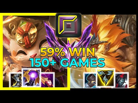 【 59 % Win Teemo 】vs Wukong - TOP - MASTER - League of Legends Elite Gameplay
