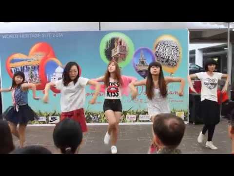 KCS performing 오늘 뭐해 (Whatcha Doin' Today) at NTU World Heritage Site 2014 - Romantico Wonderland