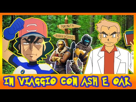 In viaggio con Ash e Oak (E06) - FORTNITE