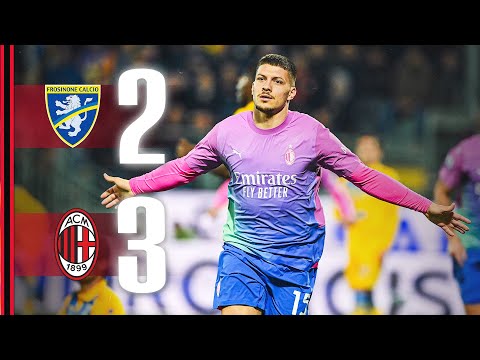 Frosinone Calcio 2-3 AC Associazione Calcio Milan