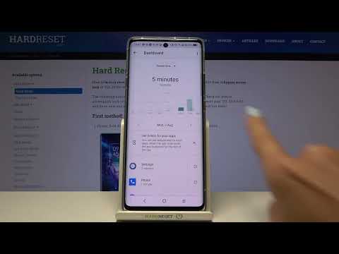 Check Total Screen Time - TCL 20 Pro 5G & Display Time Verification