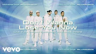 Backstreet Boys - Don't Wanna Lose You Now (Official Audio)