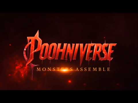 Poohniverse Monsters assemble Logo oficial