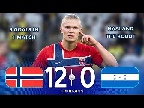HAALAND SCORES 9 GOALS IN ONE MATCH AND SETS A WORLD RECORD THAT WILL NEVER BE BROKEN