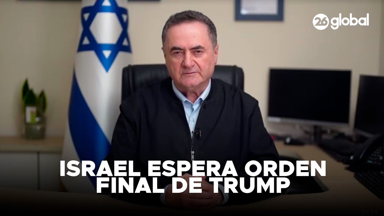🚨 MEDIO ORIENTE | Israel espera órdenes de Trump para enviar a Irán 