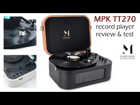 MPK TT270 - Finally a portable record player that doesn't suck!