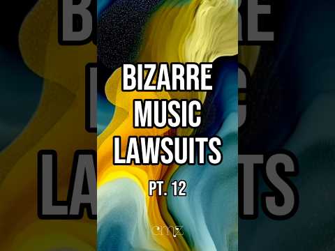 Bizarre Music Lawsuits: Part 12