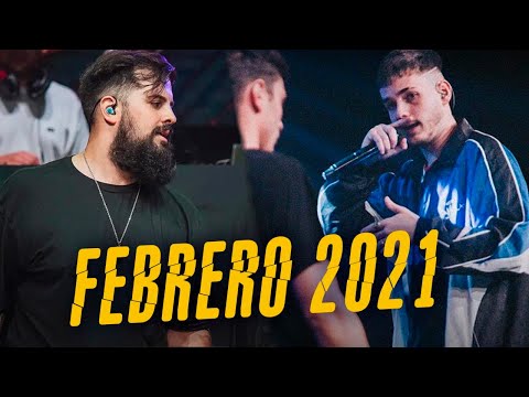 Las MEJORES RIMAS del MES de FEBRERO 2021 | Batallas de Gallos (Freestyle Rap)
