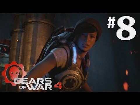 GEARS OF WAR 4 SNATCHER TRACKING - GoW4 Walkthrough Part 8 - Xbox One Gameplay