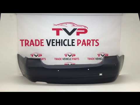 Fits BMW 3 Series E90 Saloon 2005-2008 Rear Bumper Primed With Pdc video