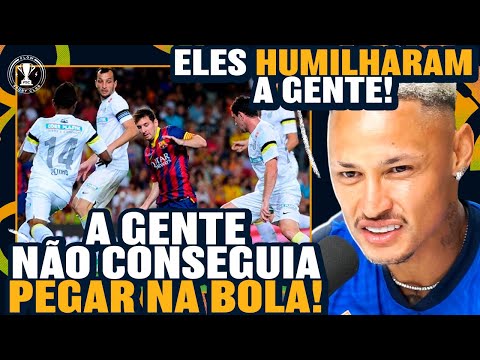 Os BASTIDORES de Barcelona 8 x 0 Santos