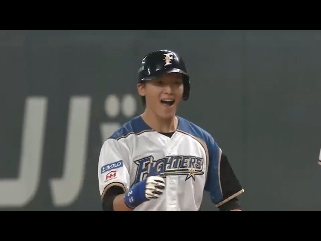 【4回裏】ガッツポーズ飛び出す!! ファイターズ・石川慎先制タイムリー!! 2015/8/25 F-L