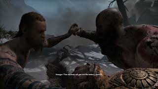 Kratos vs Baldur Epic Boss Fight | God of War (Part 2)