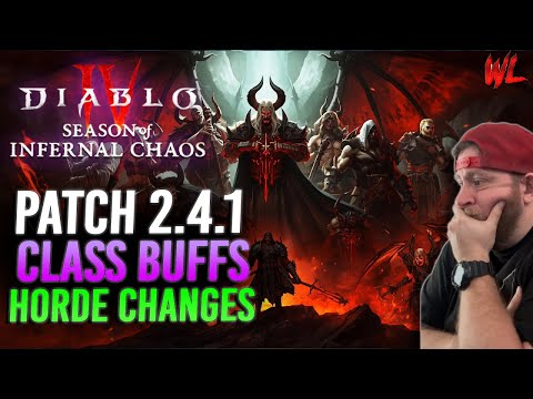 Diablo 4 Patch 2.4.1 Updates for Season 10