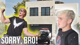 WE BROKE INTO JAKE PAUL'S HOUSE! **Prank Wars**
