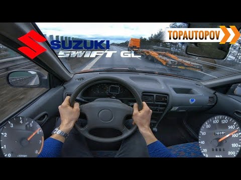 Suzuki Swift 1.0i (39kW) |33| 4K TEST DRIVE POV - ACCELERATION, EXHAUST SOUND & BRAKING🔸TopAutoPOV
