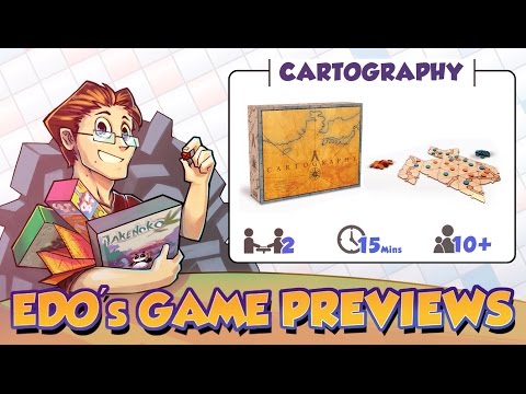 Edo's Cartography Board Game Review