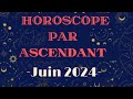 Horoscope Juin 2024 par Ascendant