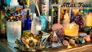 What&#39;s On My Altar(s)??|Altar Tour (Very Detailed)| Pretty Hippie