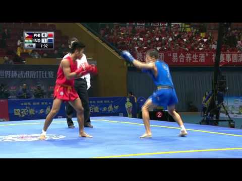 Sanshou Sanda 2016 World Cup Finals Philipines vs India 52 Kg Men