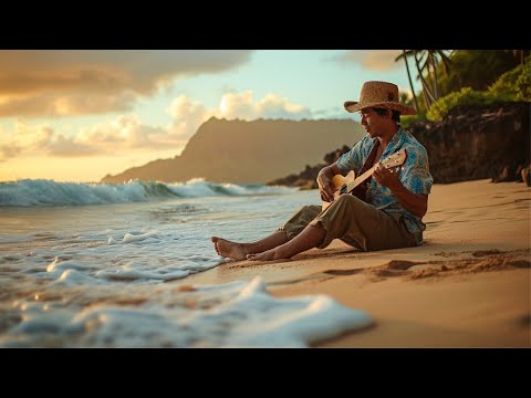 Hawaiian Music | Tropical Beach Music and Beautiful Hawaii Scenery | Hawaii Travel Video