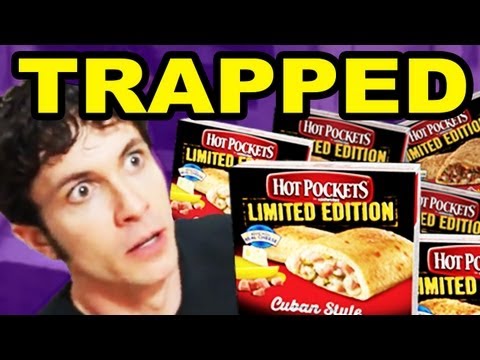 TRAPPED in a COMMERCIAL: Hot Pockets Video