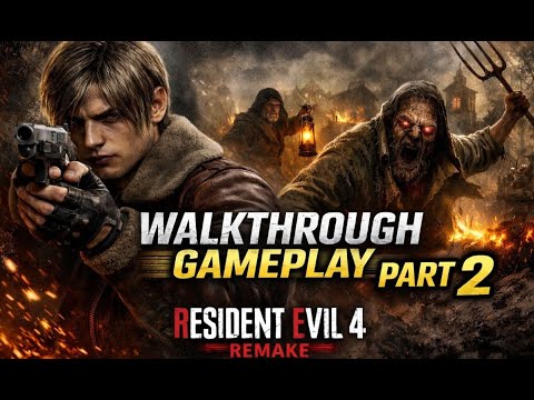 RESIDENT EVIL 4 REMAKE Walkthrough Gameplay Part 2 | Full Game No Commentary