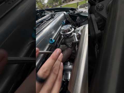 B18b1 turbo manual boost controller setup #honda #hondaturbo #lsturbo