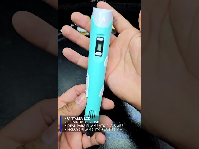 Vídeo relacionado con Kretrum 40 color 3D bolígrafo PLA 1,75 mm 3D bolígrafo de impresión compatible con mynt3d scrib3d bolígrafo no adecuado para ningún color 3M total 394 pies