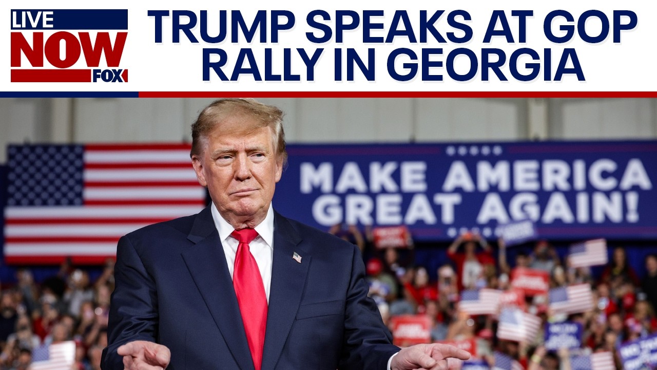 FULL: President Trump delivers remarks in Perry, GA