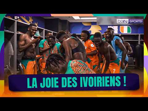 L'énorme JOIE des IVOIRIENS après la victoire contre l'Equateur ! La danse est FOLLE !