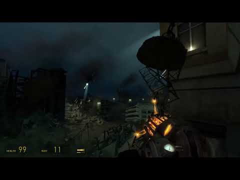 Outpost 16 - Playthrough (A Short but Very Elaborate & Well-Made HL2 Mod)
