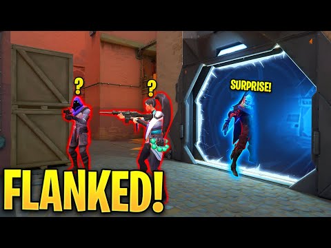 Valorant: The POWER of a PERFECT Flank..! - OP Plays & 200IQ Moments - Valorant Highlights Montage